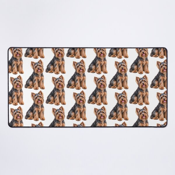 Item preview, Yorkshire terrier dog blue and tan designed and sold by BackgroundND.