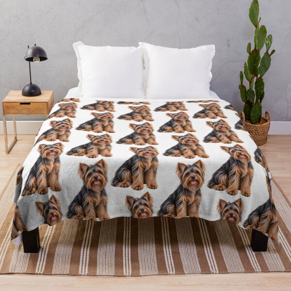 Item preview, Yorkshire terrier dog blue and tan designed and sold by BackgroundND.