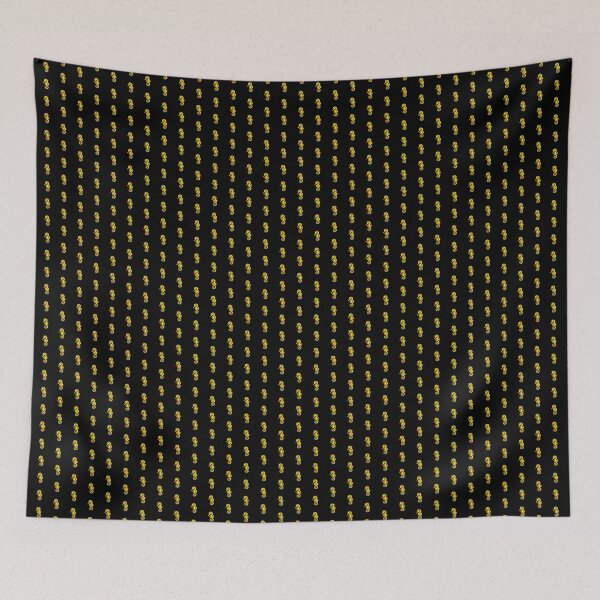 Item preview, Gold Tribal Seahorse Silhouette Design designed and sold by pattern-archive.