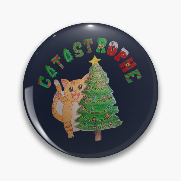 Item preview, Christmas Catastrophe designed and sold by The Cat and The Christmas Tree by Alice Ean Dubh.