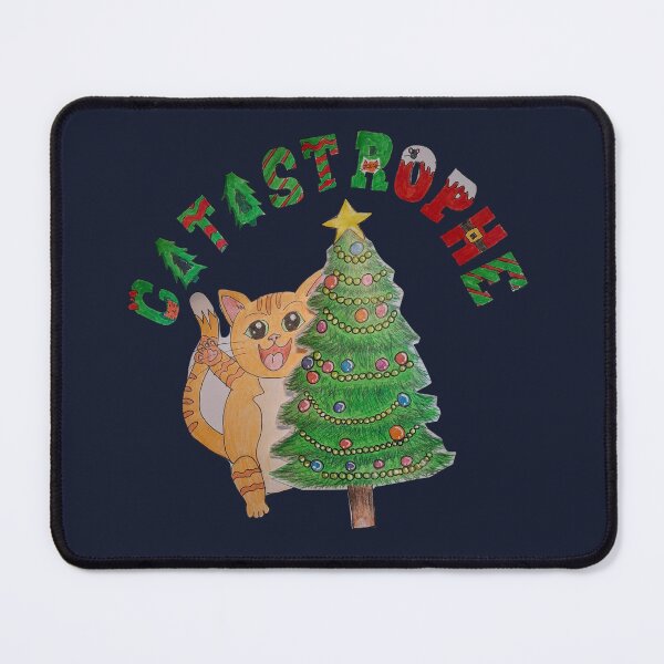 Artikelvorschau, Weihnachtskatastrophe entworfen und verkauft von The Cat and The Christmas Tree by Alice Ean Dubh.