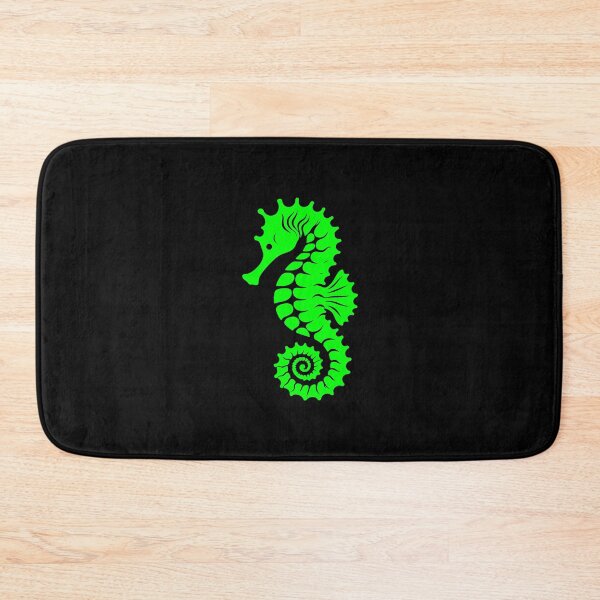 Item preview, Lime Tribal Seahorse Silhouette Design designed and sold by pattern-archive.
