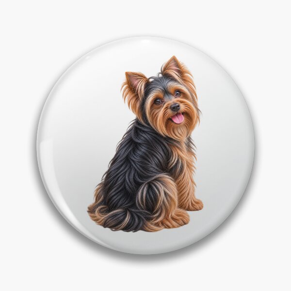 Item preview, Yorkshire terrier dog blue and tan designed and sold by BackgroundND.