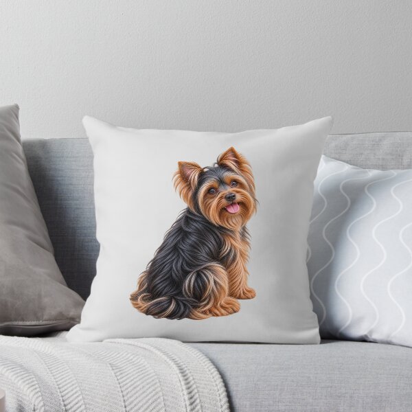Item preview, Yorkshire terrier dog blue and tan designed and sold by BackgroundND.