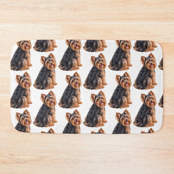 Item preview, Yorkshire terrier dog blue and tan designed and sold by BackgroundND.