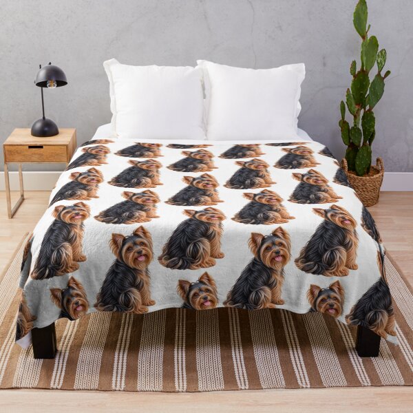 Item preview, Yorkshire terrier dog blue and tan designed and sold by BackgroundND.