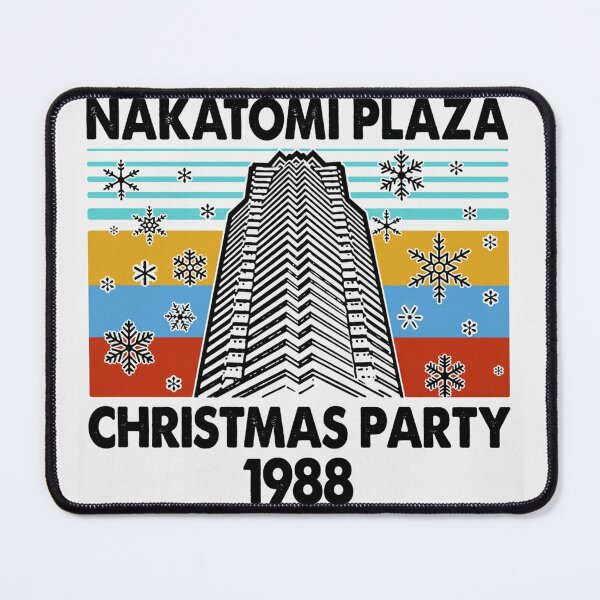 Item preview, Die Hard Christmas Xmas Hans Gruber Design Nakatomi Plaza Jumper Tee Shirt Mug Dress Pillow Throw Santa Movie Snow Funny Deck The Hans designed and sold by Cool Robot Bro..
