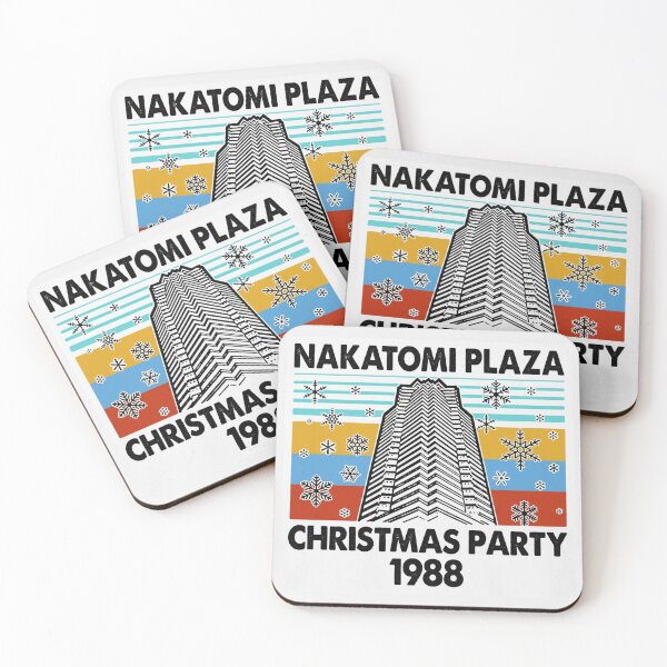 Item preview, Die Hard Christmas Xmas Hans Gruber Design Nakatomi Plaza Jumper Tee Shirt Mug Dress Pillow Throw Santa Movie Snow Funny Deck The Hans designed and sold by Cool Robot Bro..