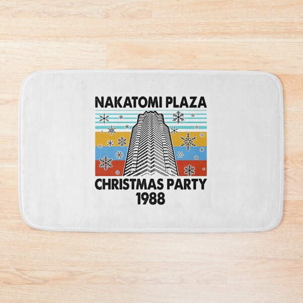Item preview, Die Hard Christmas Xmas Hans Gruber Design Nakatomi Plaza Jumper Tee Shirt Mug Dress Pillow Throw Santa Movie Snow Funny Deck The Hans designed and sold by Cool Robot Bro..
