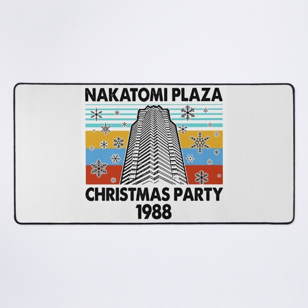 Item preview, Die Hard Christmas Xmas Hans Gruber Design Nakatomi Plaza Jumper Tee Shirt Mug Dress Pillow Throw Santa Movie Snow Funny Deck The Hans designed and sold by Cool Robot Bro..
