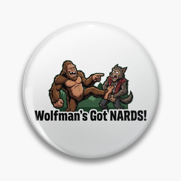 Item preview, Wolfman's Got Nards Bigfoot Kick - Funny Halloween Sasquatch Design designed and sold by Spank My Yeti.