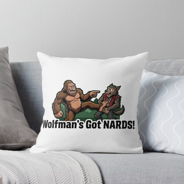Item preview, Wolfman's Got Nards Bigfoot Kick - Funny Halloween Sasquatch Design designed and sold by Spank My Yeti.