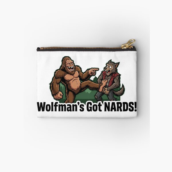 Item preview, Wolfman's Got Nards Bigfoot Kick - Funny Halloween Sasquatch Design designed and sold by Spank My Yeti.