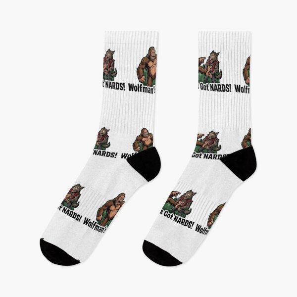 Item preview, Wolfman's Got Nards Bigfoot Kick - Funny Halloween Sasquatch Design designed and sold by Spank My Yeti.