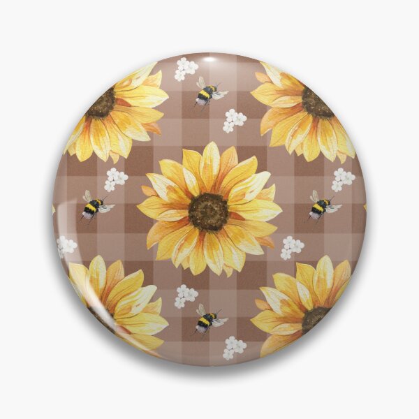 Item preview, Sunflowers & Bees designed and sold by Hunny Bee Mama.