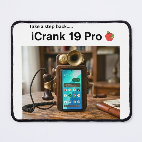 Item preview, iCrank 19 Pro: because life is moving too fast. designed and sold by Stuart Tingley.