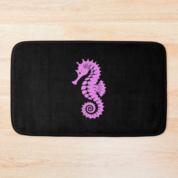 Item preview, Violet Tribal Seahorse Silhouette Design designed and sold by pattern-archive.