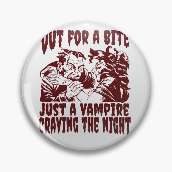 Item preview, Out for a bite - Vampire small graphic designed and sold by IDEADESIGNCO.