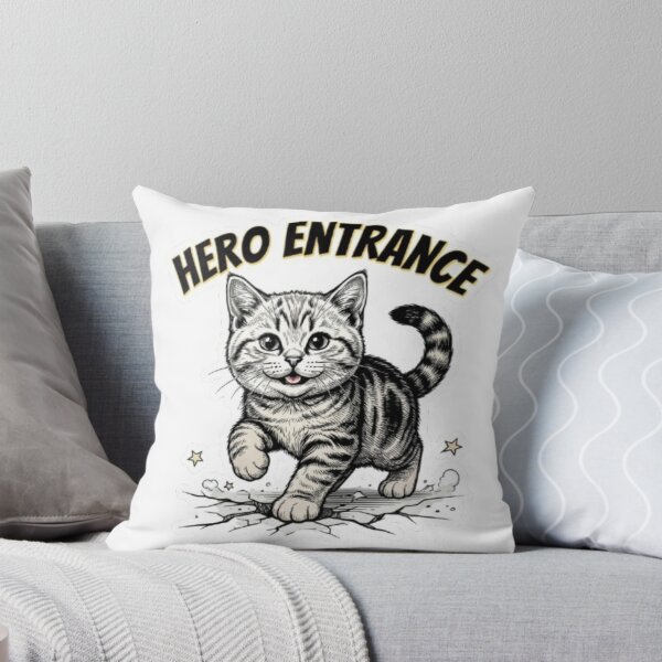 Item preview, Hero Entrance Cat designed and sold by PrintforDesign.