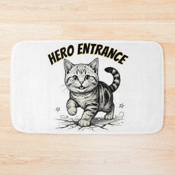 Item preview, Hero Entrance Cat designed and sold by PrintforDesign.