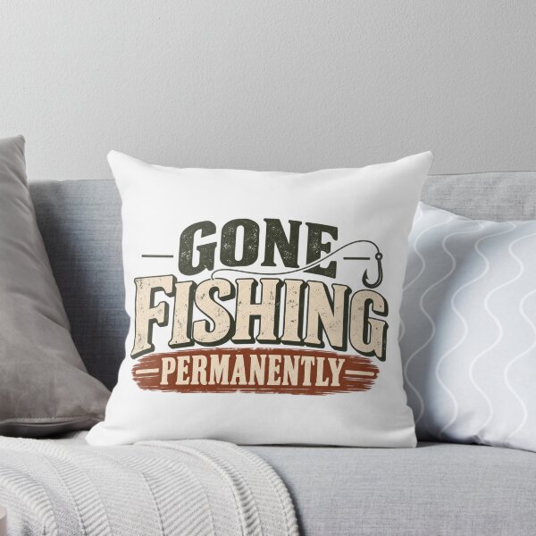 Item preview, Gone Fishing Permanently designed and sold by erkancept.
