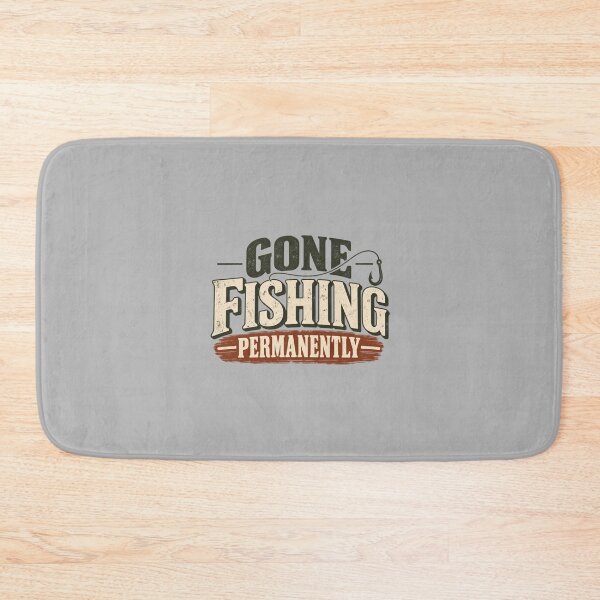 Item preview, Gone Fishing Permanently designed and sold by erkancept.