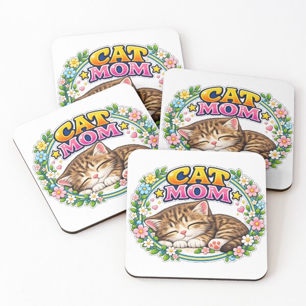 Item preview, Cat mom – Proud cat mom and “crazy cat lady” vibes! designed and sold by POP FACTORY.