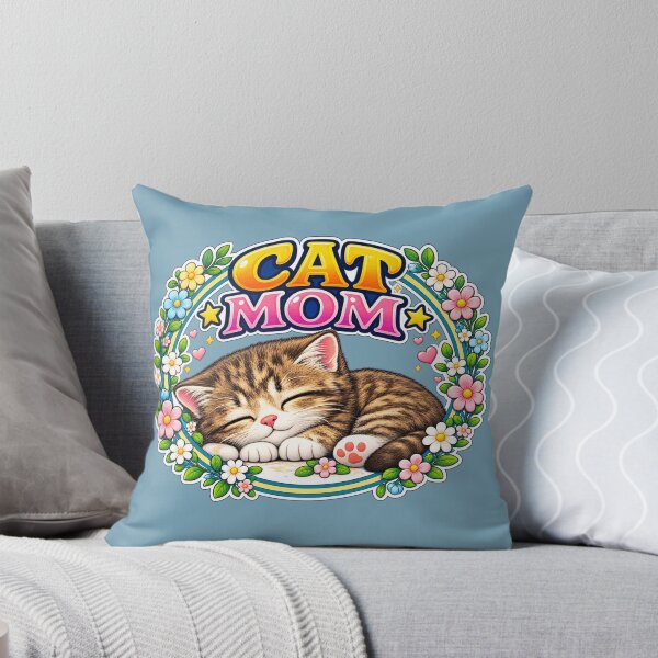 Item preview, Cat mom – Proud cat mom and “crazy cat lady” vibes! designed and sold by POP FACTORY.