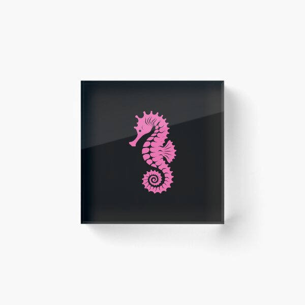 Item preview, Pink Tribal Seahorse Silhouette Design designed and sold by pattern-archive.