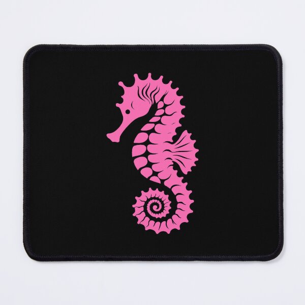 Item preview, Pink Tribal Seahorse Silhouette Design designed and sold by pattern-archive.
