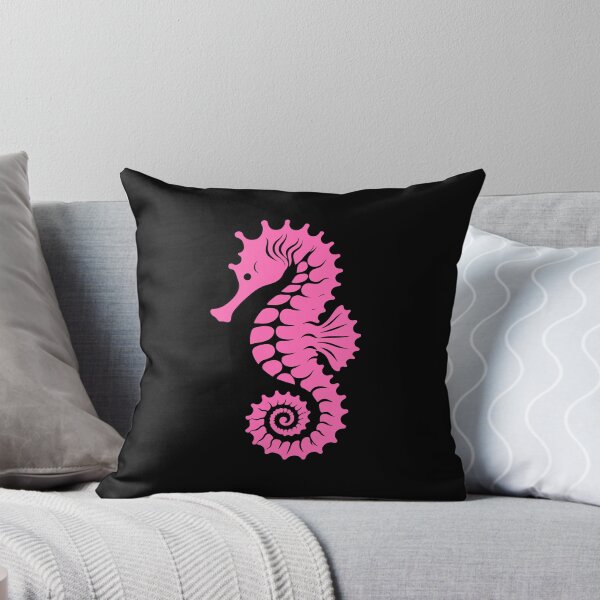 Item preview, Pink Tribal Seahorse Silhouette Design designed and sold by pattern-archive.