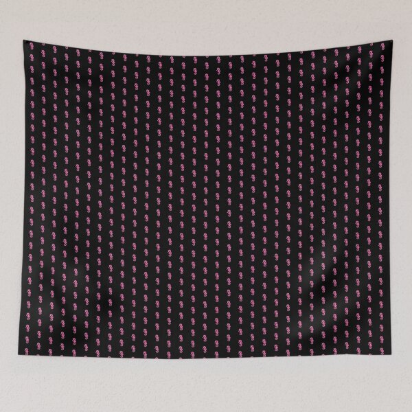 Item preview, Pink Tribal Seahorse Silhouette Design designed and sold by pattern-archive.
