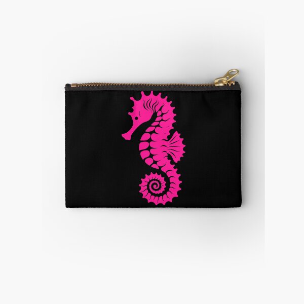 Item preview, Hot Pink Tribal Seahorse Silhouette Design designed and sold by pattern-archive.