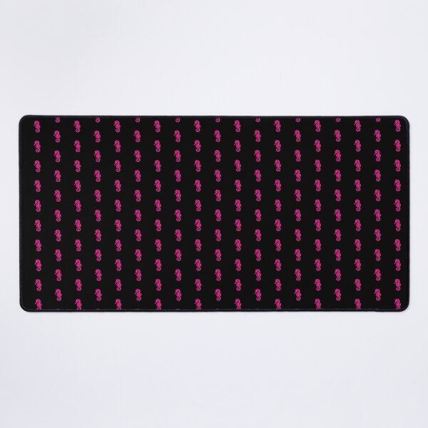 Item preview, Hot Pink Tribal Seahorse Silhouette Design designed and sold by pattern-archive.