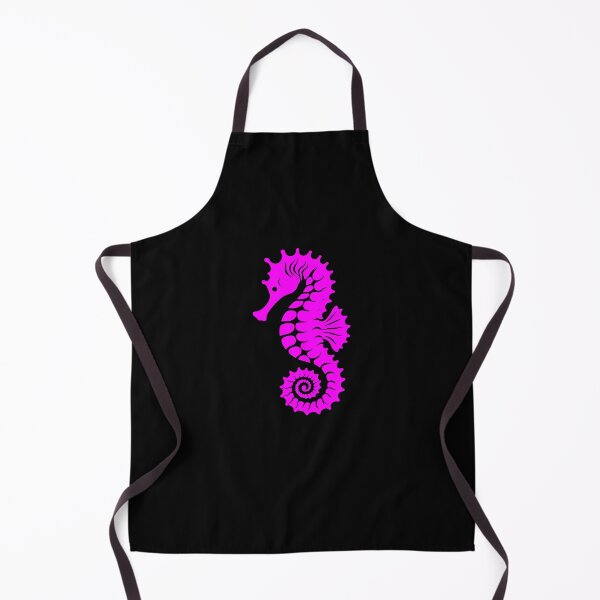 Item preview, Magenta Tribal Seahorse Silhouette Design designed and sold by pattern-archive.