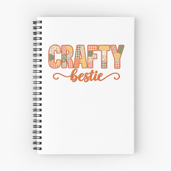 Item preview, Crafty Bestie – Colorful Patchwork Quilting Sewing Craft Design designed and sold by MimsTees.