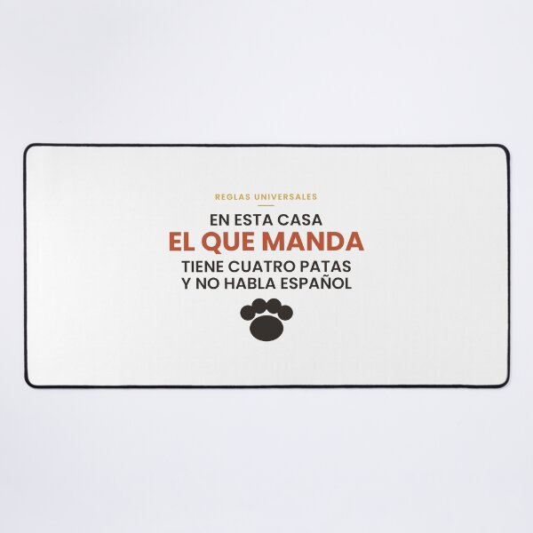 Item preview, Four Legs In This House, Whoever Has Four Legs Rules designed and sold by Olgavelez.
