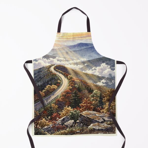 Item preview, Shenandoah National Park Virginia Vintage Watercolor Travel designed and sold by Teelogic.
