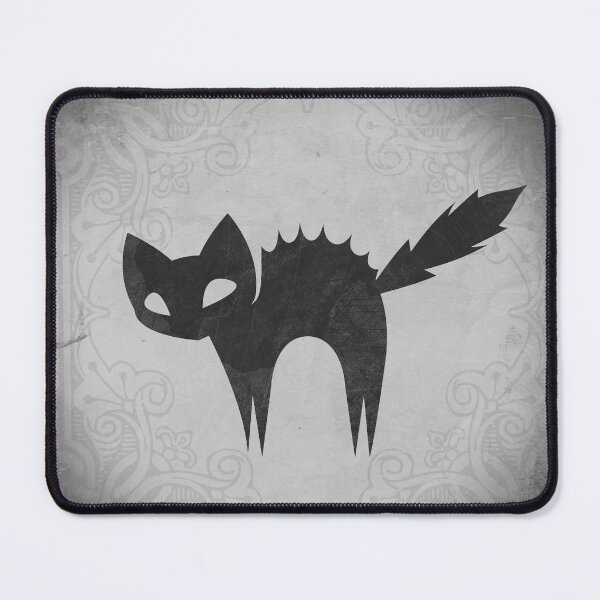 Item preview, Jagged Silhouette of an Arched Black Cat designed and sold by Ghoul Enterprises.