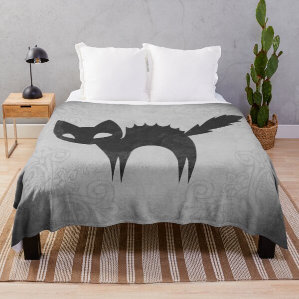 Item preview, Jagged Silhouette of an Arched Black Cat designed and sold by Ghoul Enterprises.