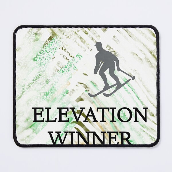 Item preview, Elevation Winner - Retro Skiing and Mountain Adventure designed and sold by AWADHESH CHAURASIA.