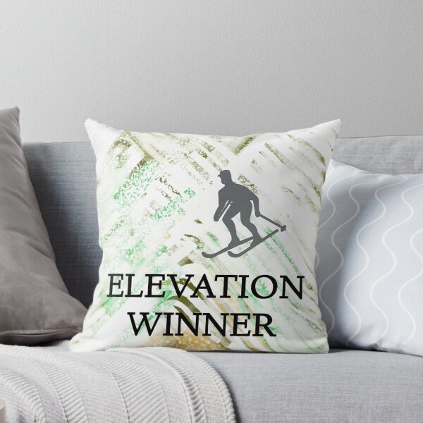 Item preview, Elevation Winner - Retro Skiing and Mountain Adventure designed and sold by AWADHESH  CHAURASIA.