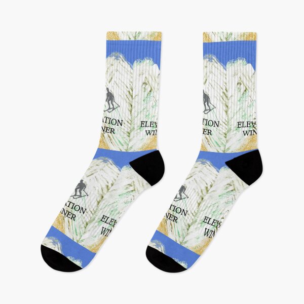 Item preview, Elevation Winner - Retro Skiing and Mountain Adventure designed and sold by AWADHESH  CHAURASIA.