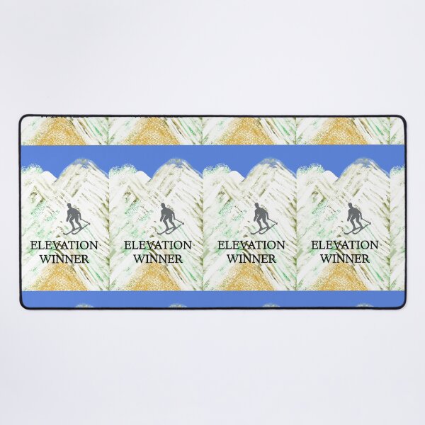 Item preview, Elevation Winner - Retro Skiing and Mountain Adventure designed and sold by AWADHESH  CHAURASIA.