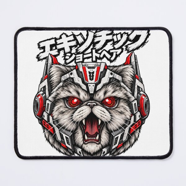 Item preview, Cyberpunk Retro Anime Cat Graphic designed and sold by PurrStreet.