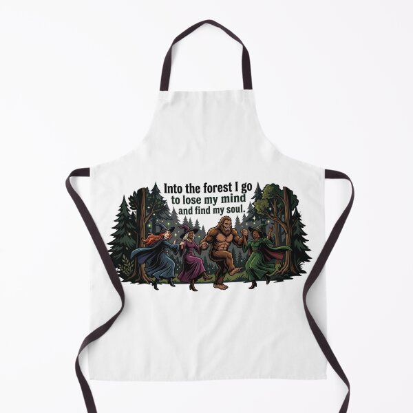 Item preview, Witches Dancing with Bigfoot - Into the Forest I Go To Lose My Mind and Find My Soul designed and sold by Spank My Yeti.