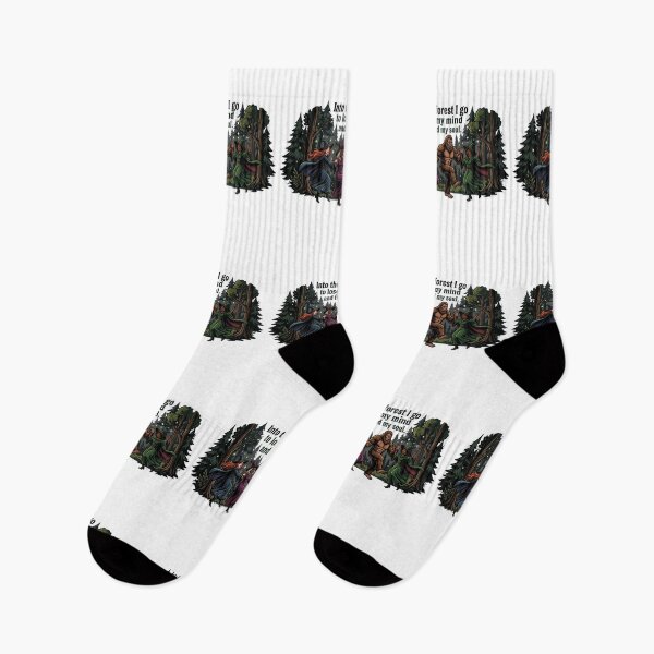 Item preview, Witches Dancing with Bigfoot - Into the Forest I Go To Lose My Mind and Find My Soul designed and sold by Spank My Yeti.