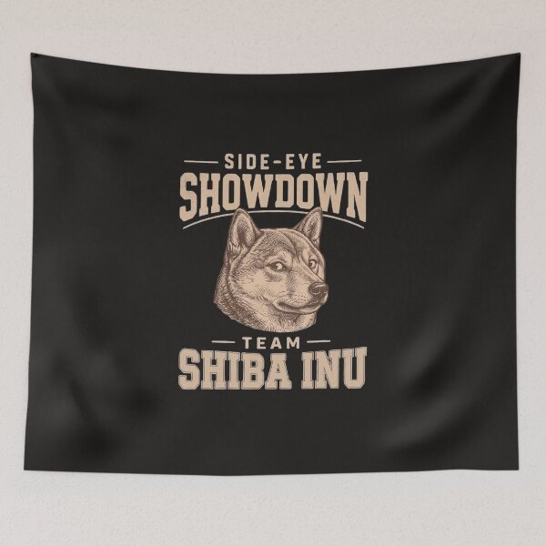 Item preview, Side-Eye Showdown - Team Shiba Inu T-Shirt/Funny Shiba Inu Gift/Dog Side-Eye Humour  designed and sold by Halejo68.
