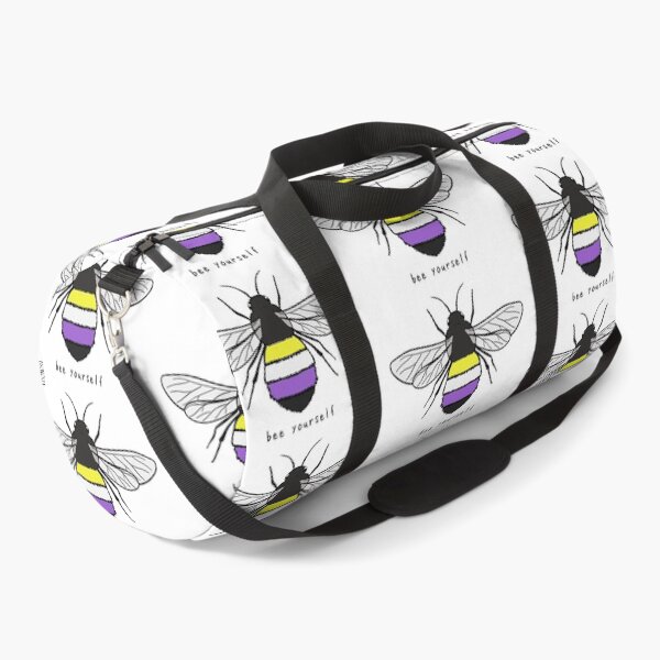 Item preview, Bee Yourself - Nonbinary Pride Flag designed and sold by rorynorth.