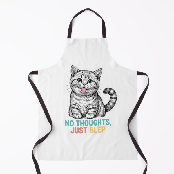Item preview, No Thoughts Just Blep Cat designed and sold by PrintforDesign.